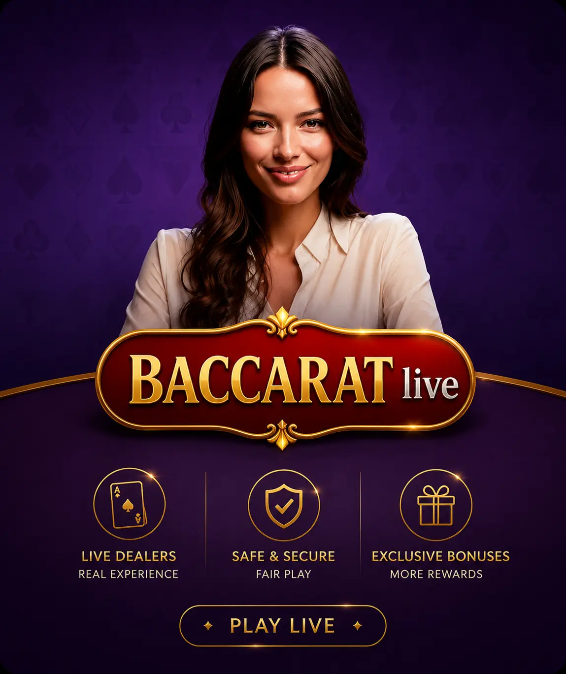 Baccarat Live: Top AU online table game