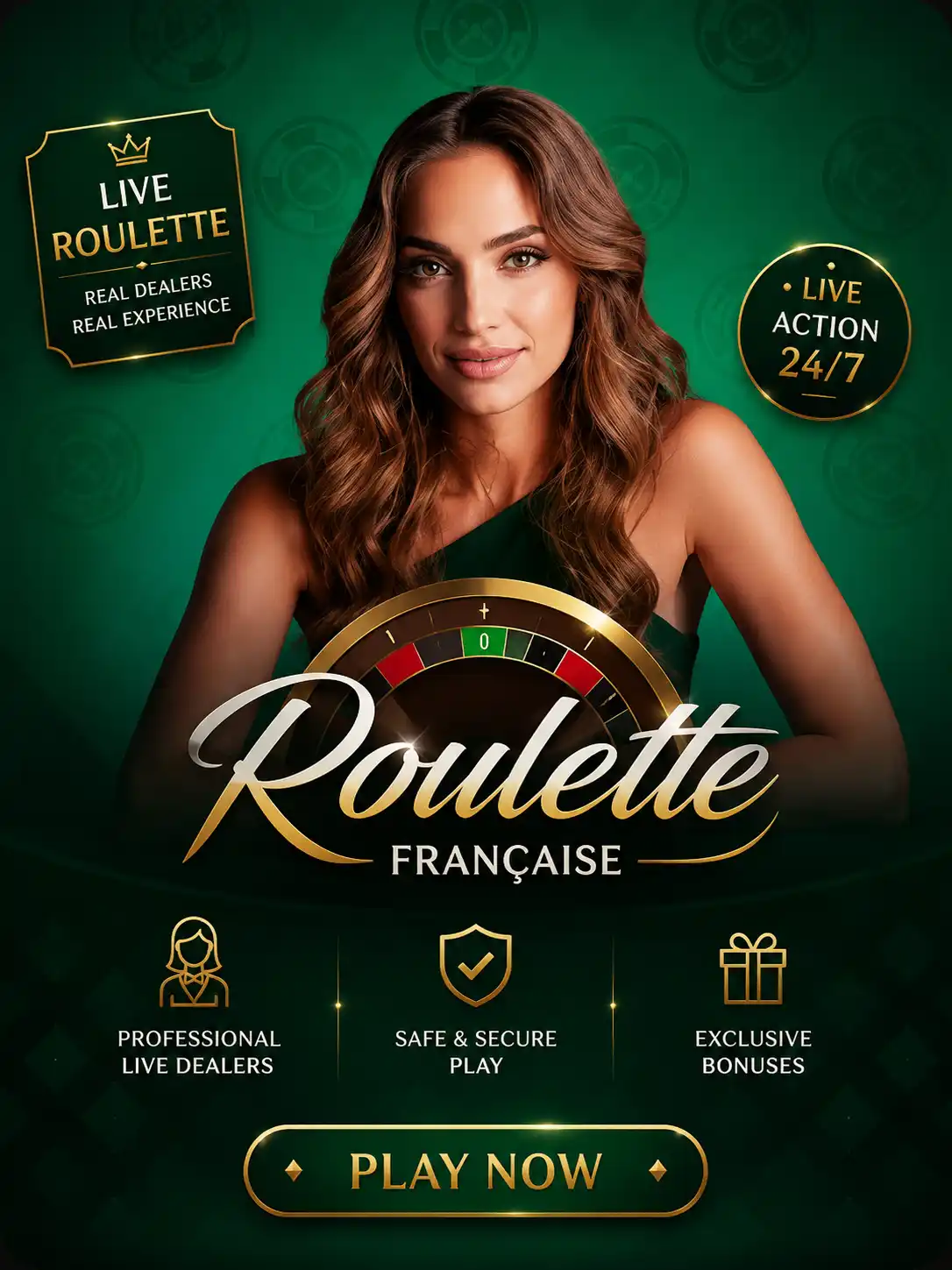 Live Roulette: Real casino experience in AU